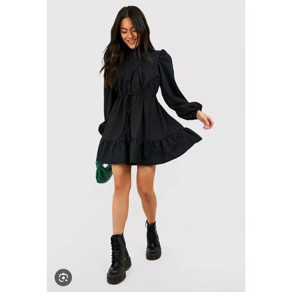 Bardot Katerina ESF-12765 Women's Mini Dress Black Size 6/S - Picture 1 of 14